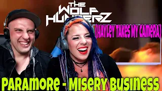 Paramore - Misery Business (Hayley Takes My Camera!) THE WOLF HUNTERZ Reactions