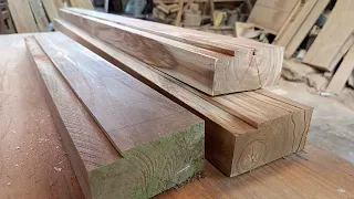 Dengan proses yang sama pembuatan kusen pintu kayu jati kering