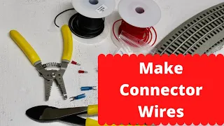 Lionel Fastrack Connector Wires - How to Make Them Cheap
