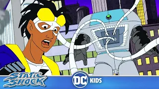 Static Shock | Giant Robot ATTACK! | @dckids