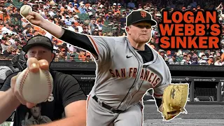 Logan Webb's Sinker Grip