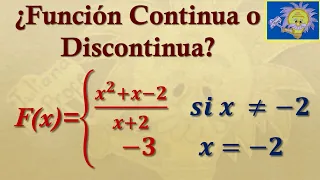 📌 CONTINUIDAD de una Función a trozos en un punto | Juliana la Profe