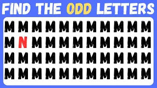 find the odd emoji hard, medium, easy | find the odd emoji challenge | guess the odd number letter