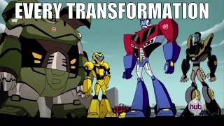 Every transformation from Transformers Animated