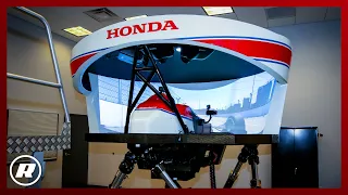 $1,000,000! Honda's ULTIMATE sim racing machine (full IndyCar pro demo)