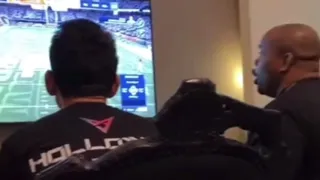 HILARIOUS! Max Holloway and Daniel Cormier play madden