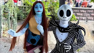 Jack Skellington & Sally Meet and Greet at Disneyland Paris - Disney Halloween Festival 2023