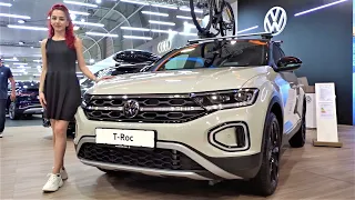 2023 VW T-Roc 1.5 Style SUV 150 HP - Interior, Exterior, Walkaround - Sofia Motor Show