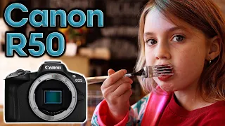 Canon R50 Footage TEST – R50 4K CINEMATIC Video at 24fps and FHD at 60fps