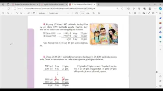 5.Sınıf Matematik17: Zaman Ölçme