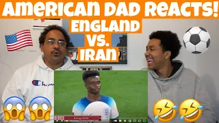 AMERICAN DAD REACTS TO England vs. Iran Highlights | 2022 FIFA World Cup