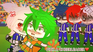 💞✨Pick A Cheerleader✨💞meme//MHA/BNHA - BkDk💥🥦 | AU