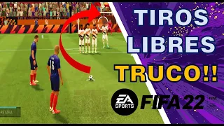 TRUCO PARA TIROS LIBRES Y MARCAR GOL SIEMPRE EN FIFA 22!! / FIFA 22- KevinchGames