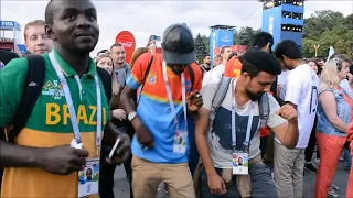 10.07.2018  Fifa Fan Fest Moscow Dance  ! friendship! Болельщики танцуют