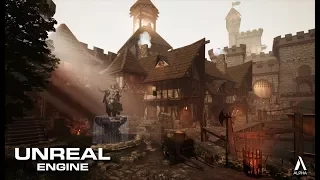 Speed Level Art - Medieval Center - Unreal Engine 4