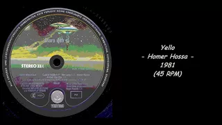 Yello - Homer Hossa - 1981 (45 RPM)