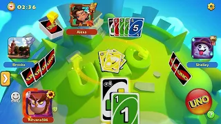 3 Easy Steps To Win Every UNO game | Uno Mobile Game Play 2vs2 | Fun Game Play #uno