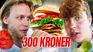 100 kr Burger vs 300 kr Burger