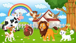 The Animals Sounds Song I Nursery Rhymes and Kids Songs