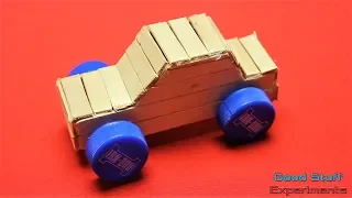 How to Make a Wooden Car using Popsicle Sticks