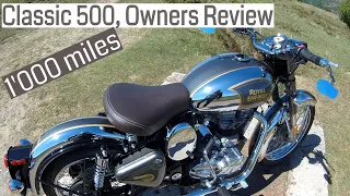 2019 Royal Enfield Classic Chrome 500 Owners 1000 Mile Review