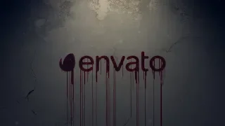 Horror Blood Logo (After Effects template)