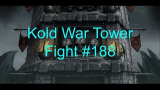 Kold War Tower Fight #188 - Mortal Kombat Mobile