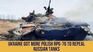 Ukraine got more Polish RPG 76 to Repeal Russian Tanks