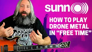 Sunn O))) Drone Metal Guitar Lesson - Aghartha