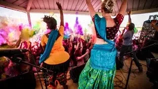 KIRTANIYAS - Nitai Gauranga feat. MC Yogi - Festival of Colors (OFFICIAL) HOLI!!!