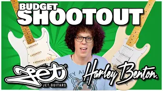 Cheap Strat Showdown - Harley Benton VS Jet Guitars
