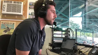 Matt Present's call of the Down East Wood Ducks' 2019 first-half clinch