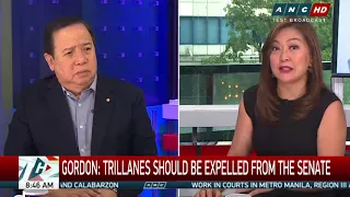 Gordon wants Trillanes expelled from Senate
