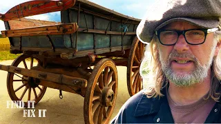 Restoring a Vintage Wooden Hay-Wagon | Find It Fix It