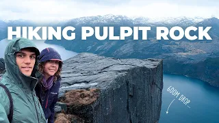 Ep2 Hiking Norway's iconic Pulpit Rock. Shouldn't be to hard...