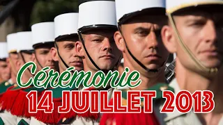 Cérémonie 14 juillet 2013