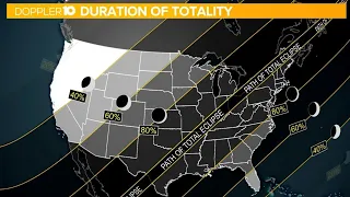 April 8, 2024 total solar eclipse Ohio projections: Duration, path of totality