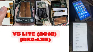 HUAWEI Y5 Lite 2018 (DRA-LX5) не включается, не заряжается, не показывает / замена экрана и платки