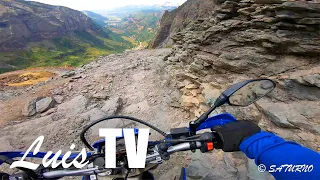 Luis TV: Black Bear Pass, Most Dangerous Pass in Colorado. Yamaha WR250R.
