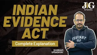 Indian Evidence Act by Judiciary Gold | Indian Evidence Act for Judiciary