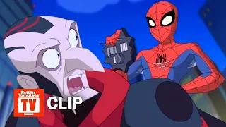 The Spectacular Spider-Man (2008) - Spider-Man vs. Vulture & the Enforcers Scene (S1E1)