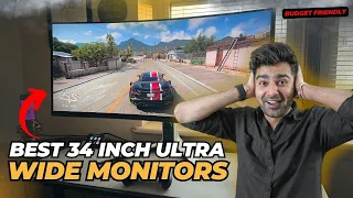 Best 34 Inches Ultra Wide Monitor 2023⚡Top 5 Best Ultrawide Monitor You Can Buy in India 2023