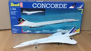 Assembly / Revell 1/144 scale Concorde Air France/ Zocker J