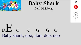 Baby Shark from Pinkfong: for Strings