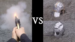 Guns vs. Medieval Helmets - From Black Powder to Modern Cartridges