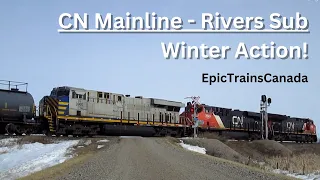 CN Mainline Railfanning April 4 2023