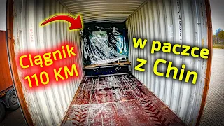 Ciągnik Arbos serii 4000 w paczce z CHIN 👉 Dotarł cało do POLSKI [Korbanek]