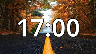 17 Minute Autumn/Fall  Countdown Timer With Music and Alarm (Simple Beep)