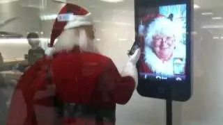 Santa Claus Stalks With FaceTime