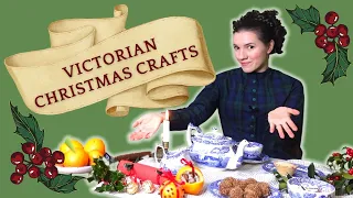 🎄 5 Nostalgic Victorian Christmas Crafts You Can Make 🎄 Taken from REAL Historical Tutorials